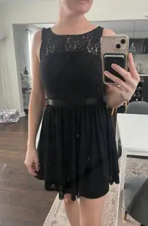 Black Lace Dress