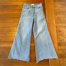 Frame Le Palazzo Wide Leg Jeans 