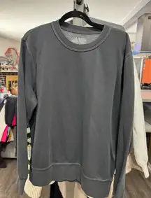 American Eagle Outfitters Charcoal Crewneck Sweater