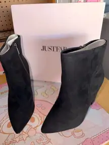 Just Fab Heeled Booties NWB 🖤