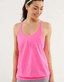 Lululemon Practice Freely Tank in Pinkelicious | SZ 4