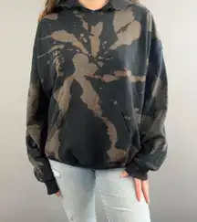 Jerzees  Custom Bleach Tie Dye Hoodie