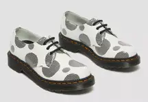Dr. Martens Docs 1461 Women's Polka Dot Smooth Leather Oxford Shoe 5 Ladies NWOB