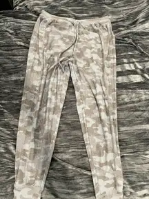blue camouflage joggers Size S By
