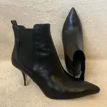 EUC Michael Kors Pull On Stiletto Heel Ankle Boot