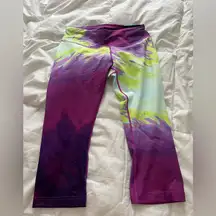 Reebok cropped capri leggings