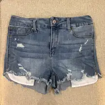 BeMore Medium Wash Jeans Shorts