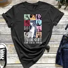 Eras Tour Tee, Swiftie Fan Shirt, Taylor Swift Merch Shirt, Midnights Concert Shirt, Taylor Lover T-shirt