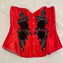 Vintage Red Corset