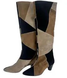 Isabel Marant Etoile Patchwork Suede Boots