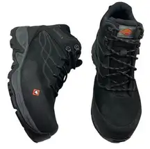 Merrell  Women's Work Siren Boots Black Mid Waterproof Alloy Toe J099402 sz 10.5