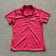 Nike Golf Dri-FIT Old Course St. Andrews Women’s Polo Shirt Medium Pink Like New