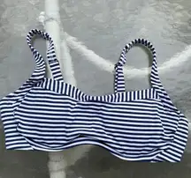 Blue Striped Swimwear 34B/C