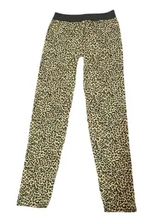 Wet Seal Women's S/M Leopard Print Leggings Animal Print Stretch Casual Stylish