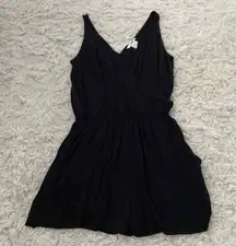 Romper Black Size Xs