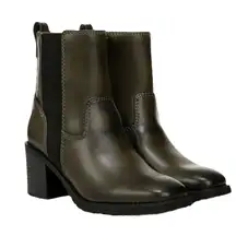 Zodiac Claret Bootie- Army Green