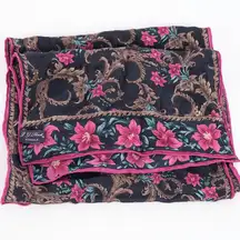 JG Hook Floral 100% Silk Scarf