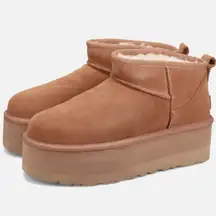 UGG Classic Mini II Chestnut Ankle Boot Women’s 7 NIB