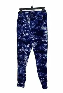 SHOSHO Womens Size Medium Tie Dye Pull On Jogger Lounge Pants Elastic Waist