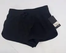 90 degree Black Pull On Performance Running Lightstreme Track Shorts Women’s Med