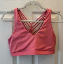 Fabletics Pink Sports Bra 