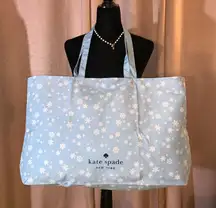 NWT Kate Spade Winter Snowflake Oversized Tote Bag