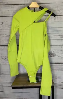 Vibrant Lime Green Women's Bodysuit