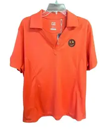 Cutter & Buck Womans  Hersey Reeses  Polo Shirt Sz XXL  Orange  NWT *