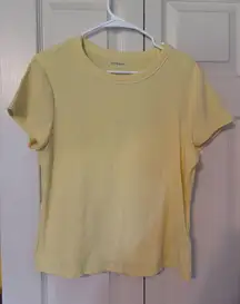 Yellow Old Navy Baby Tee