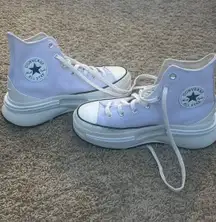 Lavender Purple high tops