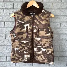 Powder River by Panhandle Slim Camo Vest Size Small