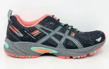 Womens Gel Venture 5 T5N8N Black Running Shoes Sneakers Size 9.5