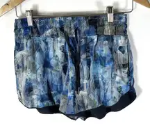 Lululemon Tracker Shorts Reversible Blue 4” Inseam Women’s Size 4 Choose A‎ Side
