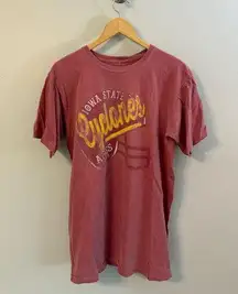 Iowa State Cyclones Red Tee Size Medium