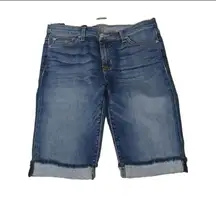 HUDSON Amelia cuffed knee shorts size 29