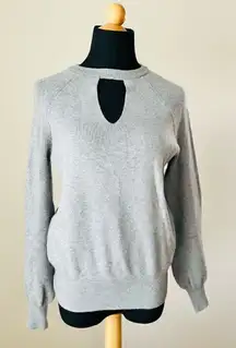 Anthropologie Cut out Sweater Size Small