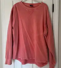 Lake Pink oversized  Sweatshirt