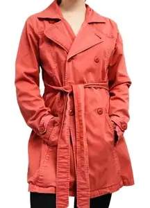 Patagonia Women's Trench Coat Button‎ Up Organic Cotton Preppy Academia Size XS