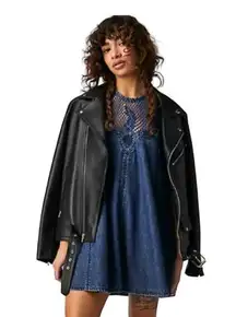 Free People NWT!  Love Story Dress in Indigo - Size Small