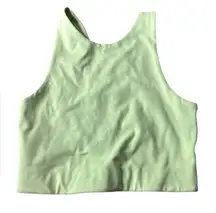 Girlfriend Collective Women's Green Yellow Topanga Sports Bra Size‎ S