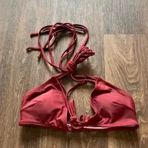 Plum  Bikini Top