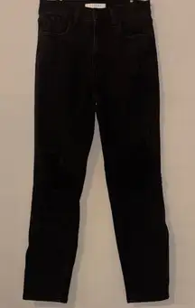 Eunina Black Ripped Rocket High Rise Boyfriend Jeans