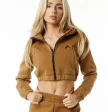 Alphalete NWOT ELMTS Full-Zip Crop Jacket Oversized