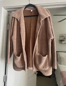 Oversized Teddy Jacket