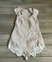 For love and lemons stripe romper