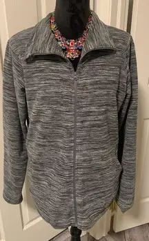 Mountain Hardware Gray Fleece Jacket