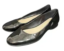 ECCO Anine Ballerina Ballet Comfort Flats Women's Walking Shoes Patent Leather 9