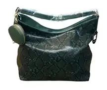 NWT Malibu Skye Olive Snake 2 Piece Purse