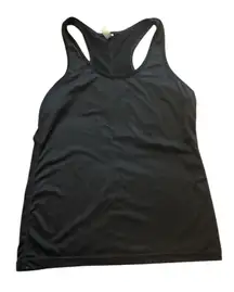 Black racerback tank