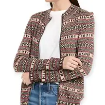 Scotch & Soda XS The Peaks Madison Logo Knit Full-Zip Light Cardigan Sweater